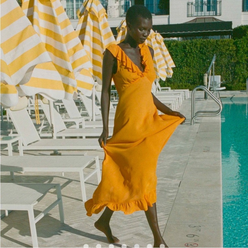 Doen Arleen Maxi Dress in Vibrant Yellow